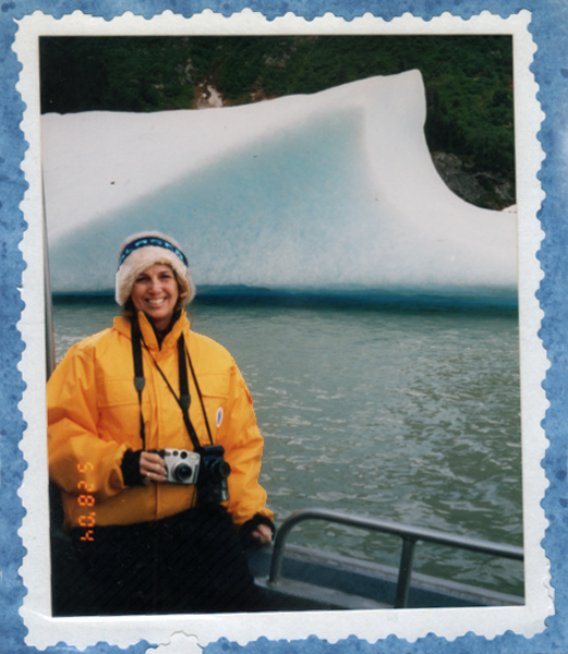 Karen Duquette and an Iceberg